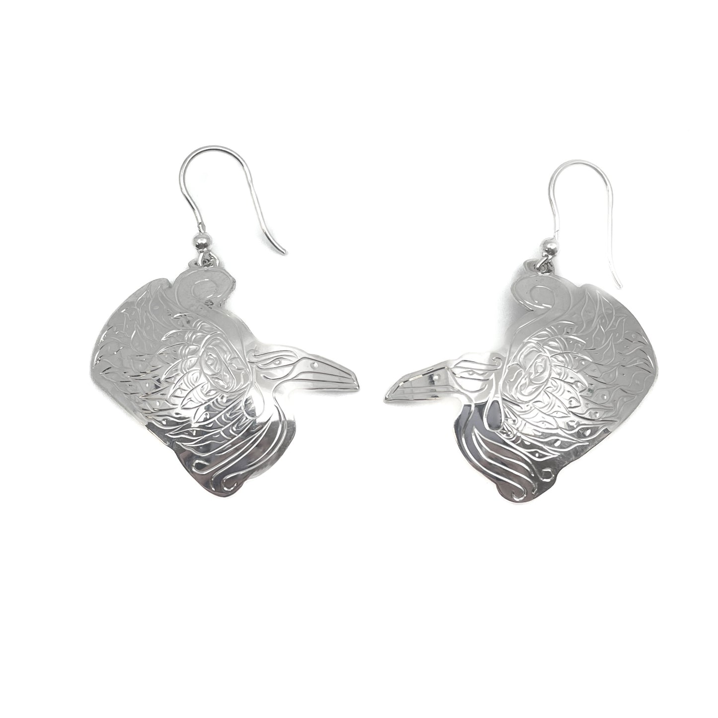 Tammy Owens Silver Earrings - Heron