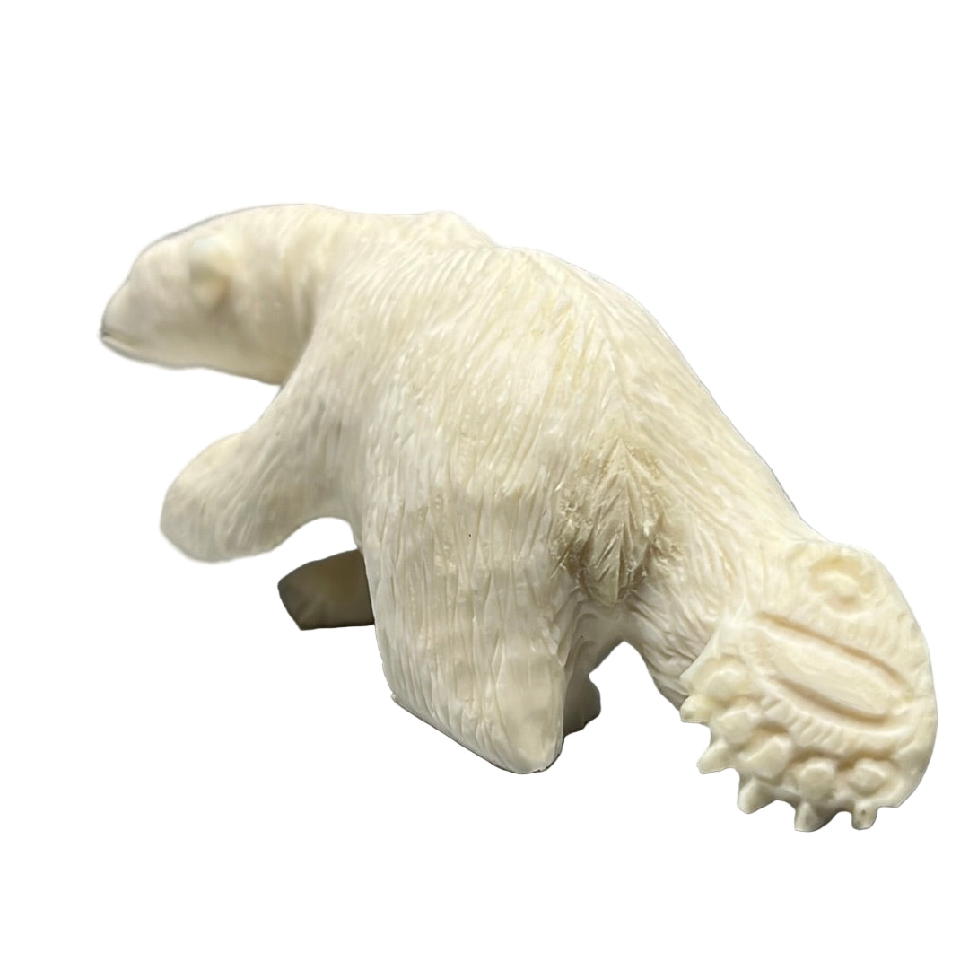 Ivory- Uglowook; Walking Bear, Baleen,