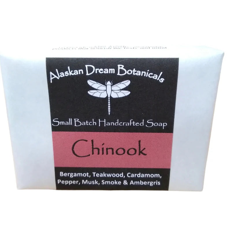 Chinook Soap – A Bold Blend of Bergamot, Teakwood & Musk