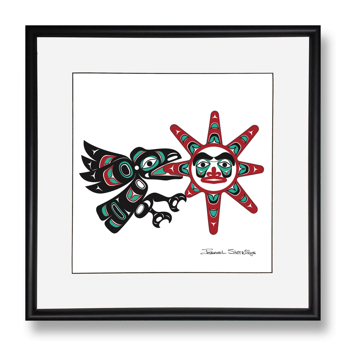 Art Print - Shotridge; 16"x16" Framed, Single Mat, Various Designs