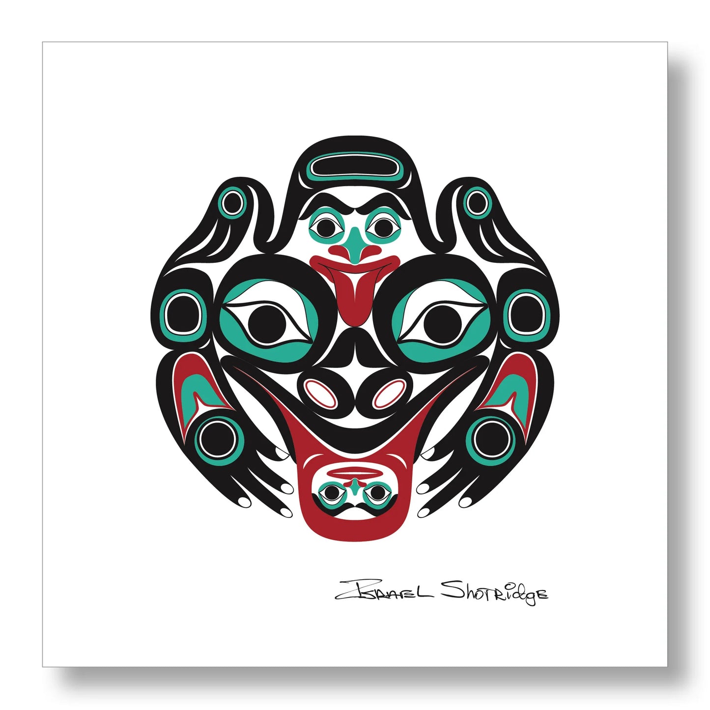 Shotridge Studios Limited Edition 12"x12" Art Print - Various Designs