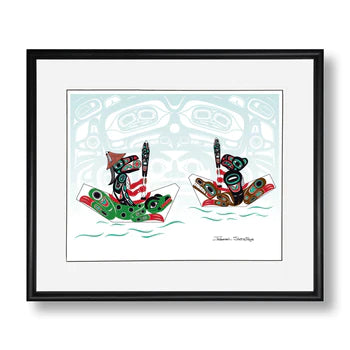 Shotridge Studios Framed Print "25th Anniversary" - 16"x20"