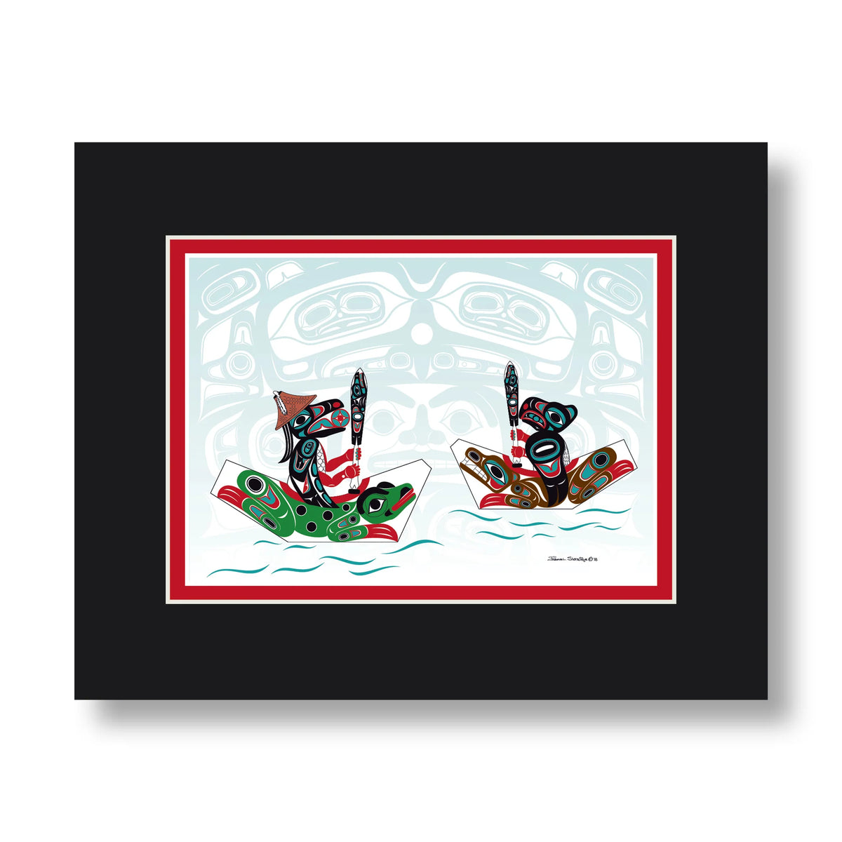 Shotridge Studios Matted Art Cards - Various Designs