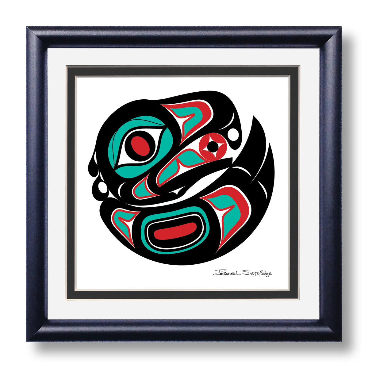 Shotridge Studios 8"x8" Framed Art Print - Various Designs