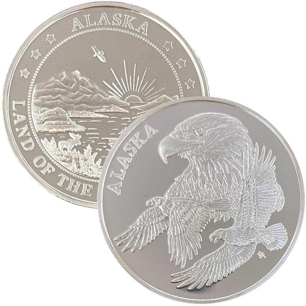 Three Eagles Medallion 1 oz Silver