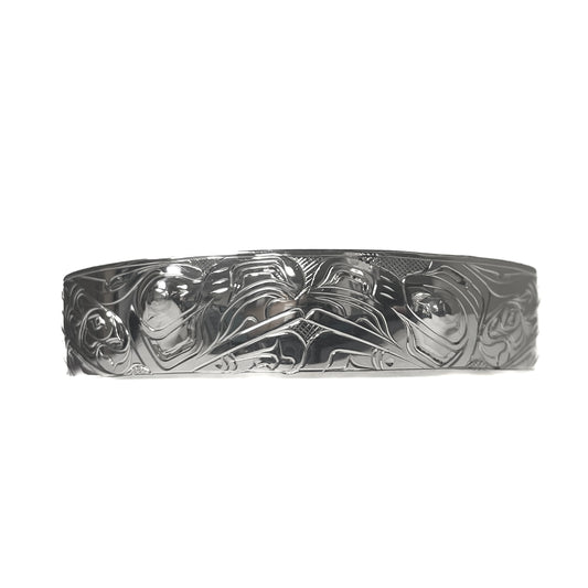 Tammy Owens Bracelet Silver 1/2" - Lovebirds