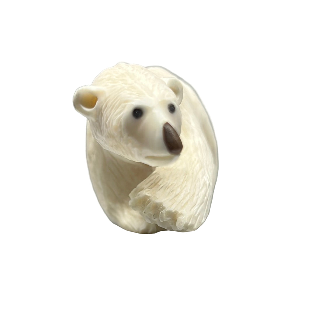 Ivory- Uglowook; Walking Bear, Baleen,