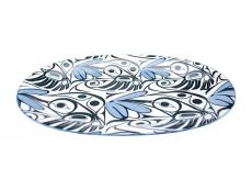 BH Hummingbird Large Oval Platter - 12"