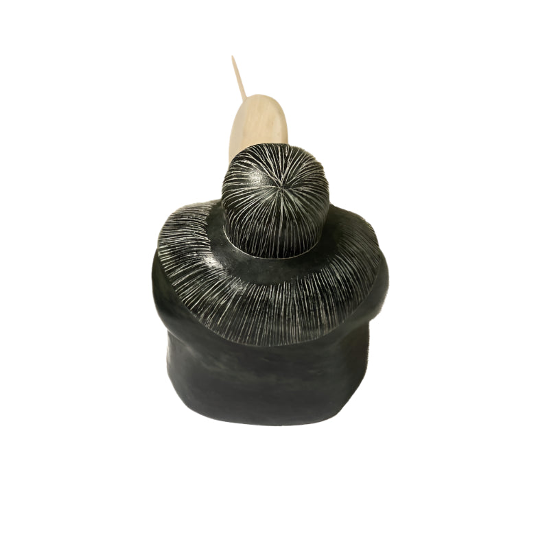 Thomas Ekak Sculpture Soapstone Drummer - Vintage