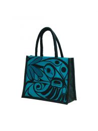 Hummingbird Mini Jute Bag