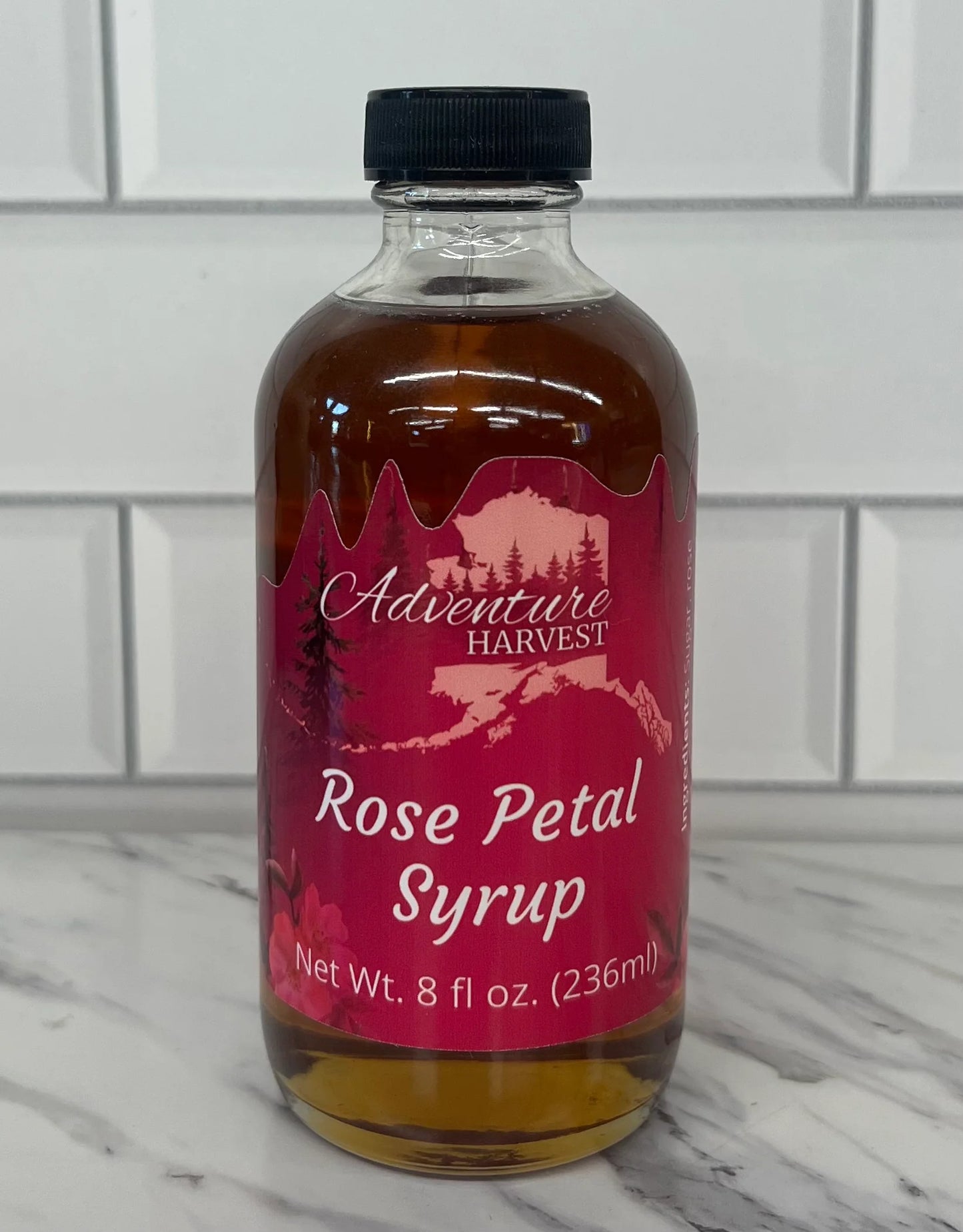 Rose Petal Syrup, 2 oz