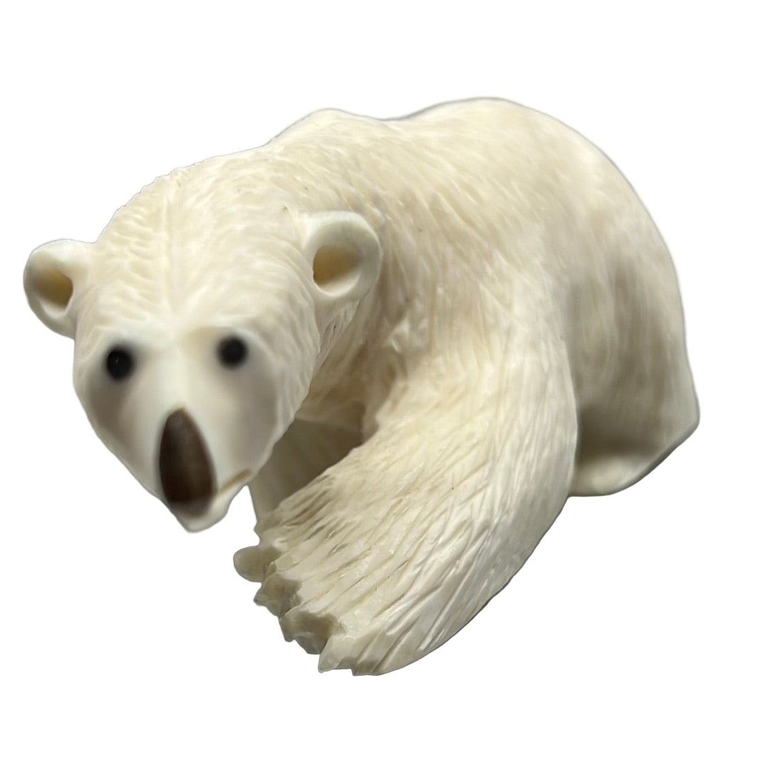 Ivory- Uglowook; Walking Bear, Baleen,