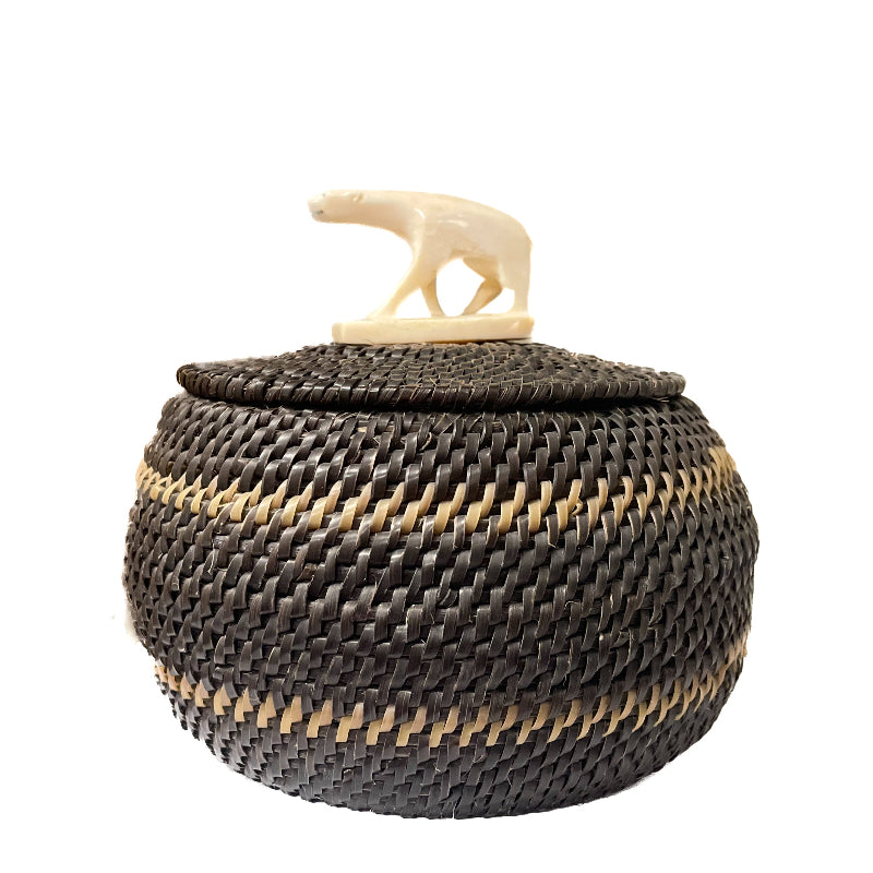 Herbert Koonuk Baleen Basket - Vintage