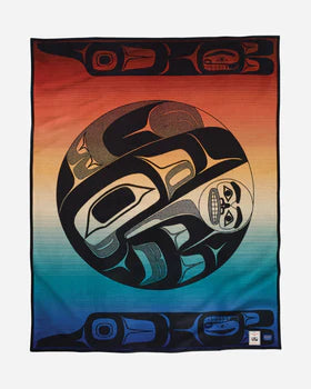Pendleton Preston Singletary Blanket "Raven Box of Knowledge"
