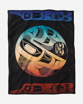 Pendleton Preston Singletary Blanket "Raven Box of Knowledge"