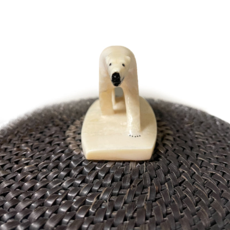 Herbert Koonuk Baleen Basket - Vintage
