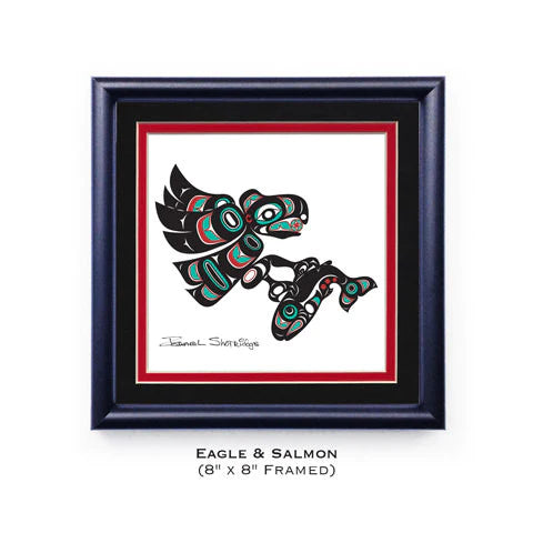 Shotridge Studios 8"x8" Framed Art Print - Various Designs