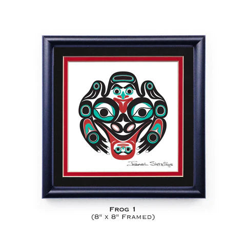 Shotridge Studios 8"x8" Framed Art Print - Various Designs