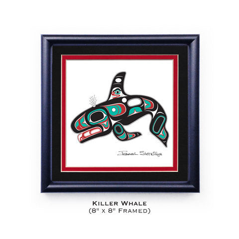 Shotridge Studios 8"x8" Framed Art Print - Various Designs