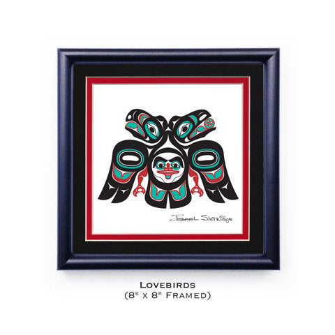 Shotridge Studios 8"x8" Framed Art Print - Various Designs