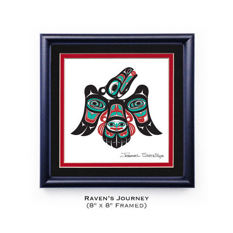 Shotridge Studios 8"x8" Framed Art Print - Various Designs