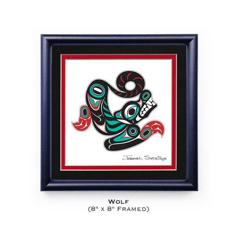 Shotridge Studios 8"x8" Framed Art Print - Various Designs