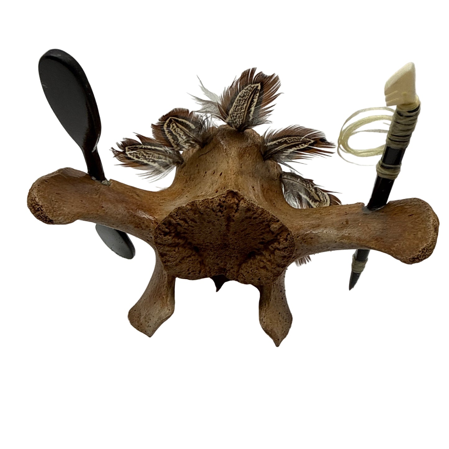 Wayne Komakhuk Small Yup'ik Spirit Mask - Seal Hunter