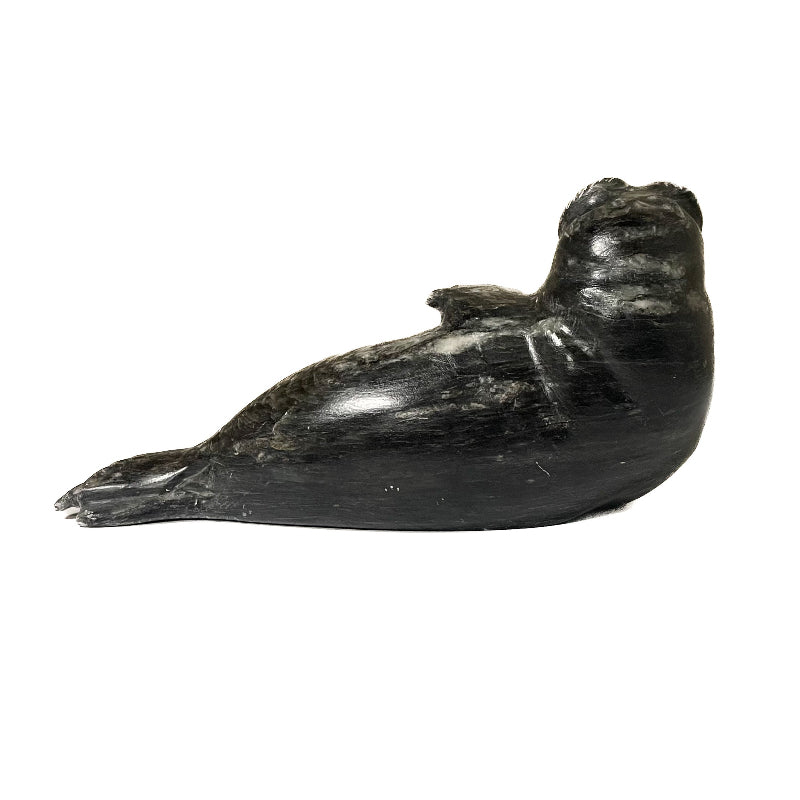 Thomas Ekak Soapstone Walrus - Vintage