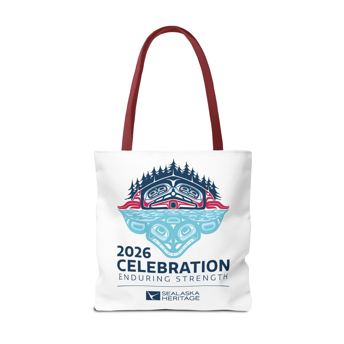 2026 Celebration Enduring Strength tote bag | Indigenous Pacific Northwest design