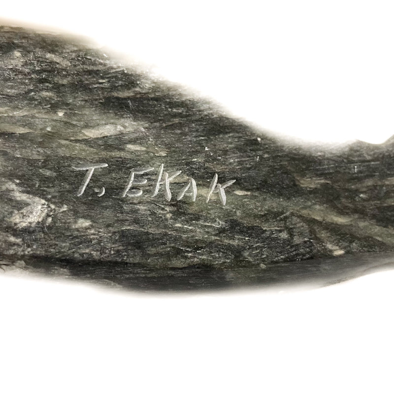 Thomas Ekak Soapstone Seal - Vintage