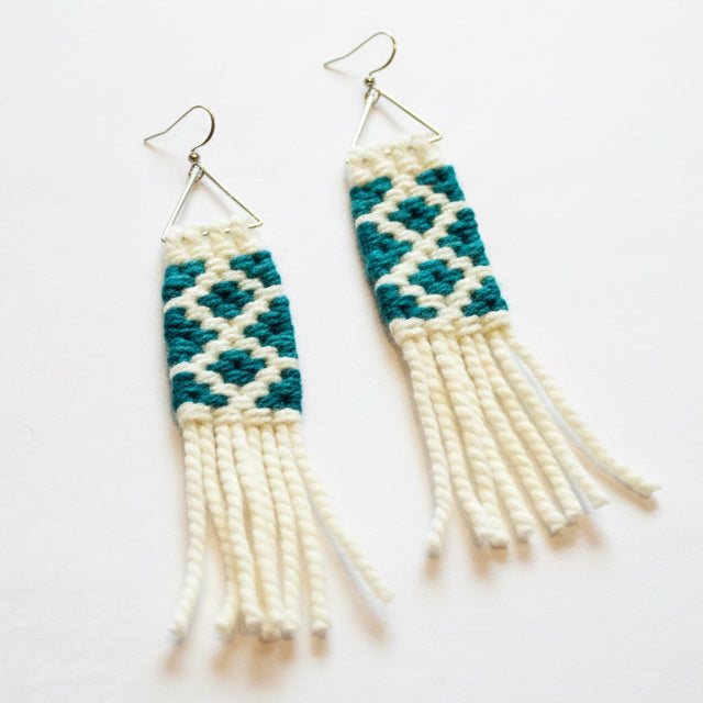 GarnetAnn Designs Earrings - Diamond Variations