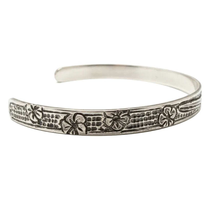 Andrew Tripp Bracelet Silver 1/4" - Hummingbird