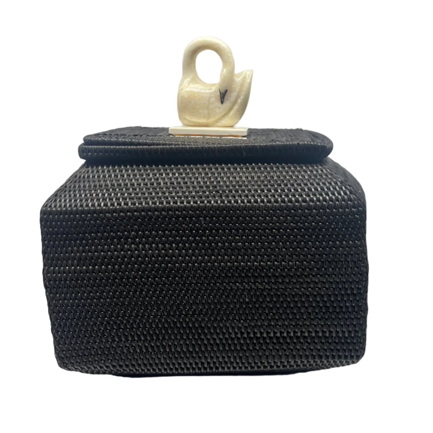 Adam Tooyuk Baleen Basket with Swan - 5.5”