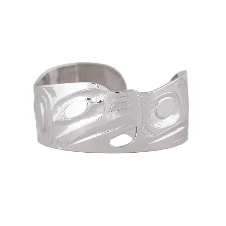 Alvin Adkins Bracelet Silver - Eagle (Silhouette Cut)