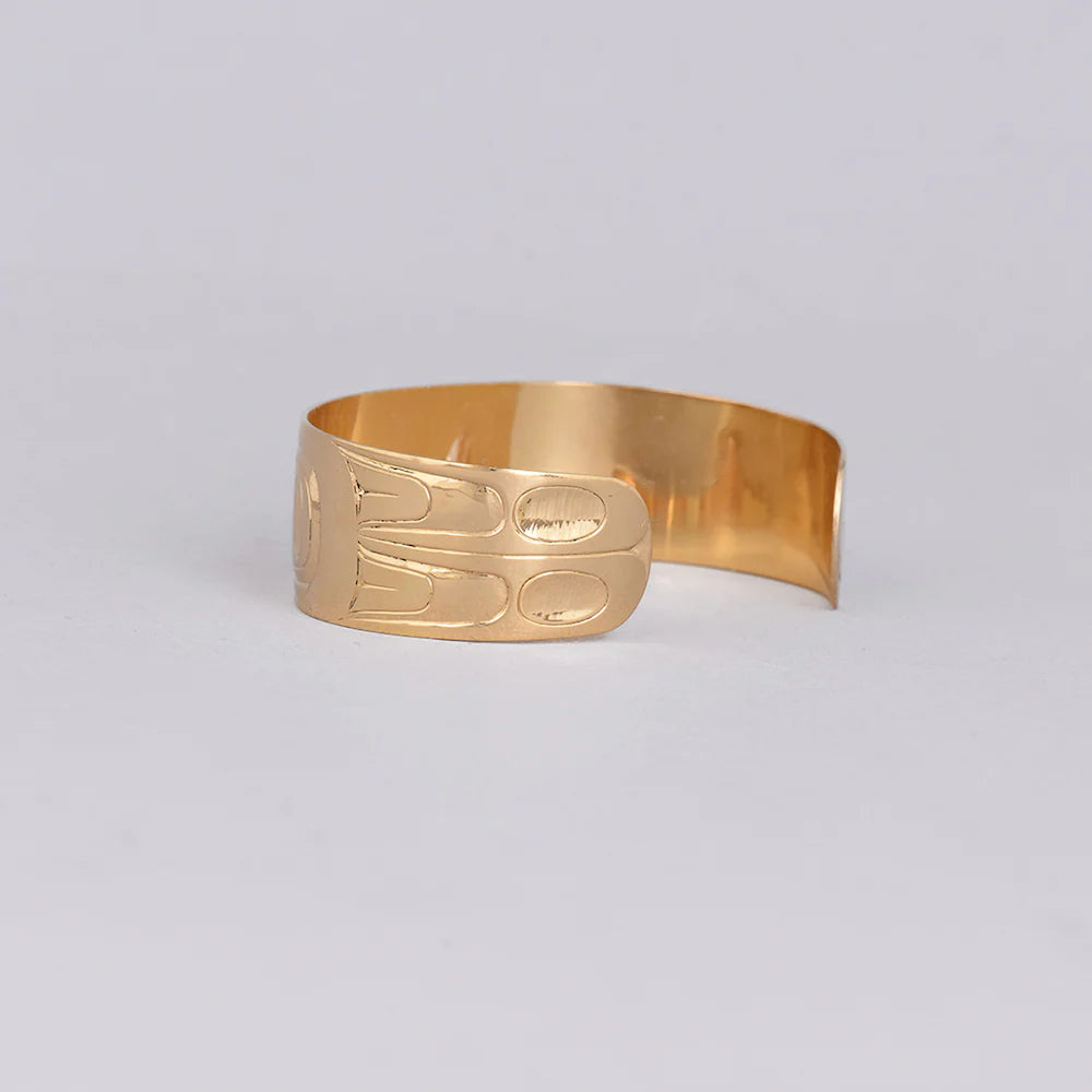Phil Janze Bracelet Gold - Killer Whale