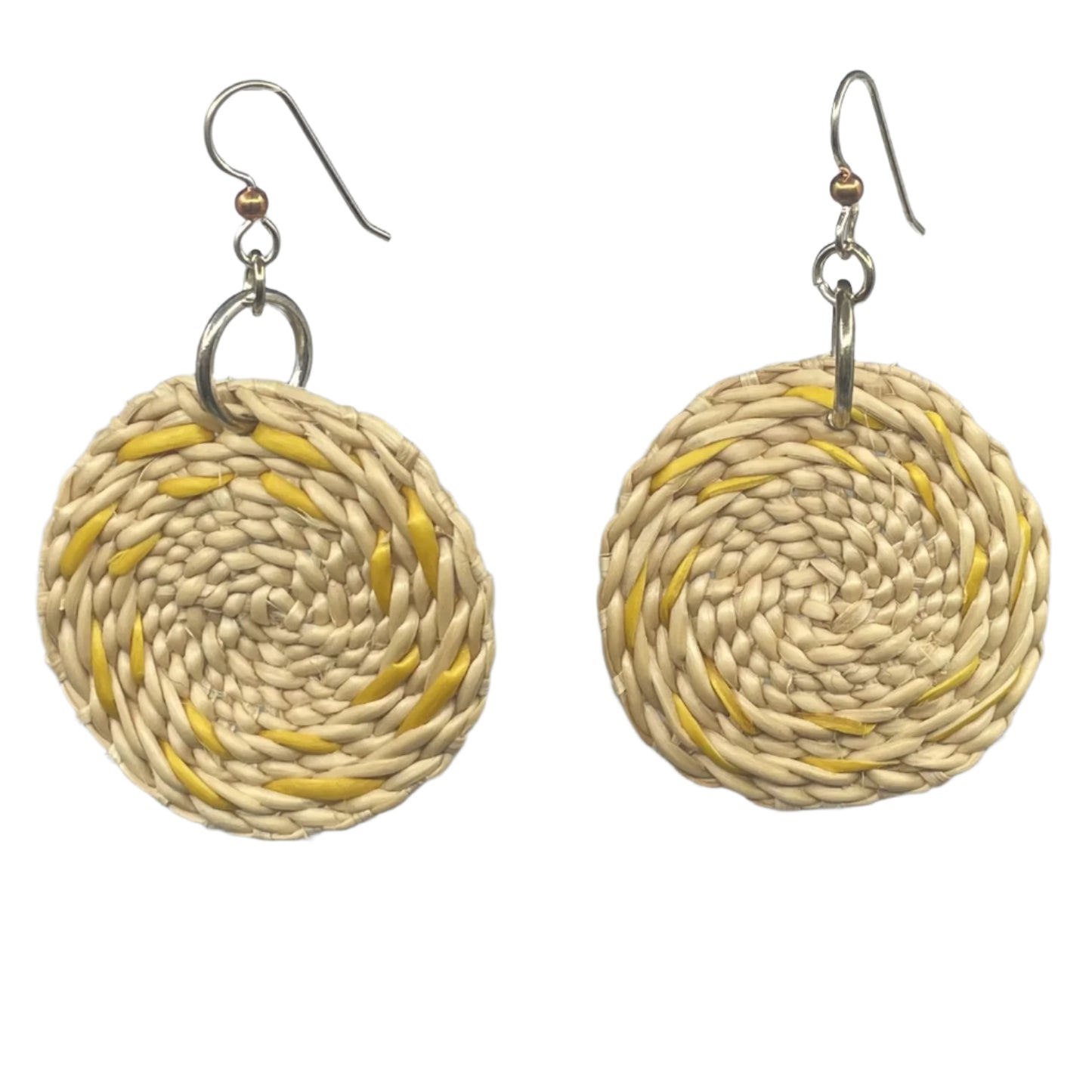 Jennie Wheeler Earrings Round Spruce Root
