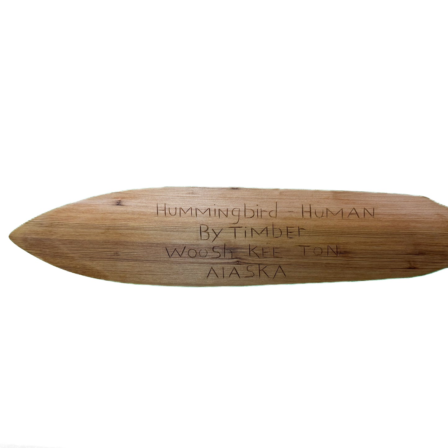 Timber Vavalis Paddle "Hummingbird - Human"