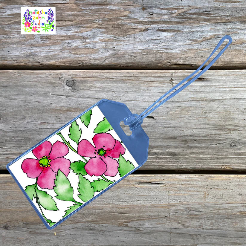 Luggage Tags - Wild Rose