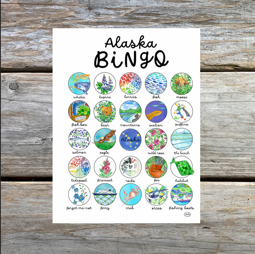 Art Card - Alaska Bingo Art Card