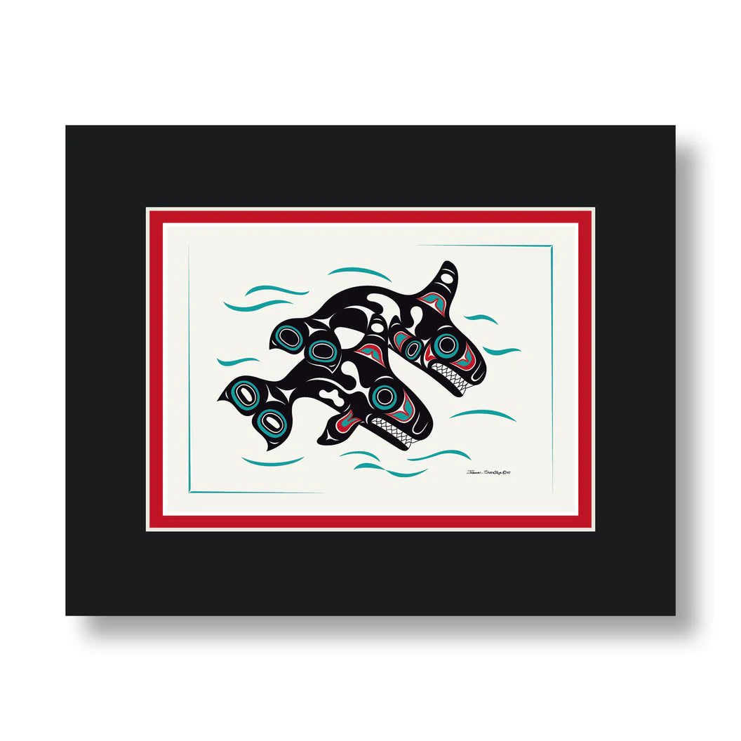 Shotridge Studios Matted Art Cards - Various Designs