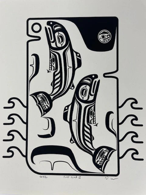 Trickster Co. Silkscreen Print "Jump Jump" (11"x14")