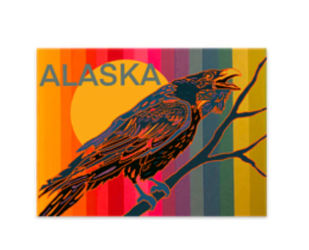 Liberty Raven Sticker - Sevigny Studios