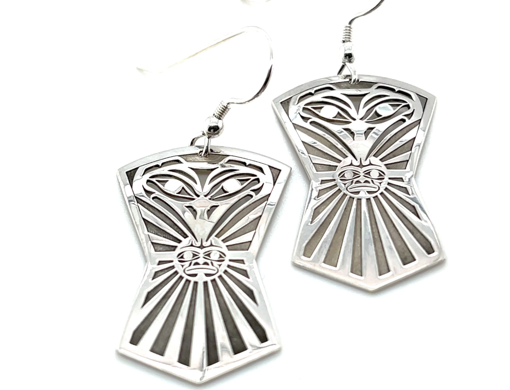Grant Pauls Earrings Silver Drop