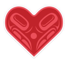 Nick Alan Art Sticker (Raven Heart)