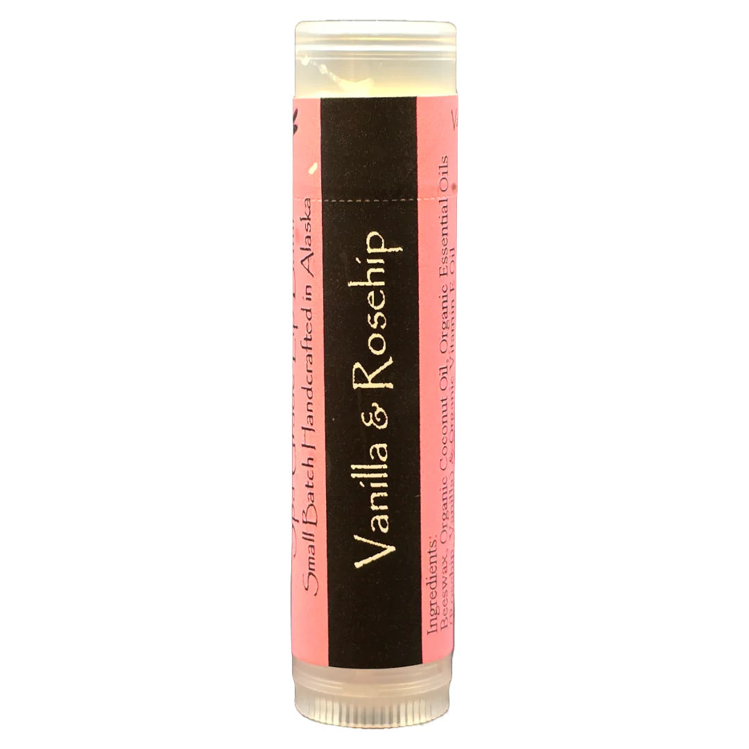 Vanilla & Rosehip Lip Balm – Luxurious Hydration & Soothing Aroma