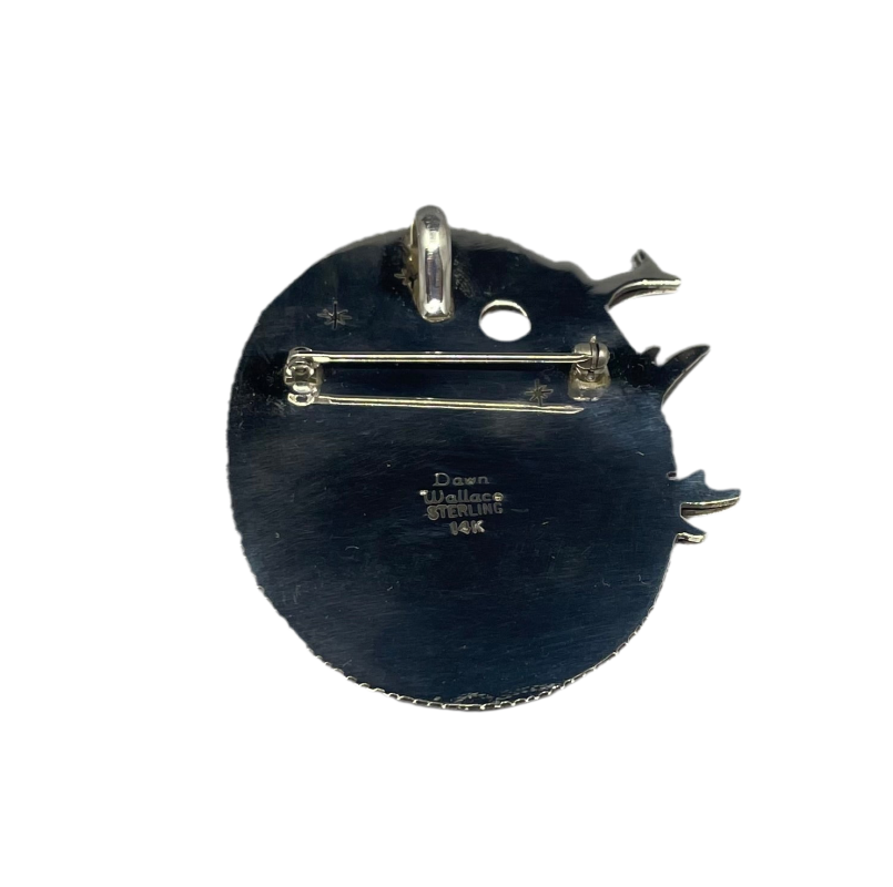 Dawn Wallace Dual Pin Pendant Caribou