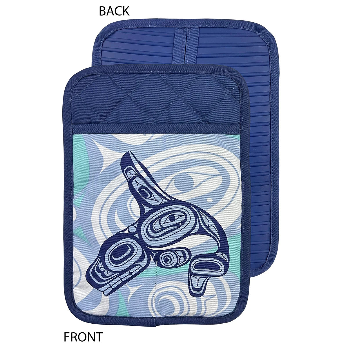 Silicone Potholder - Whale