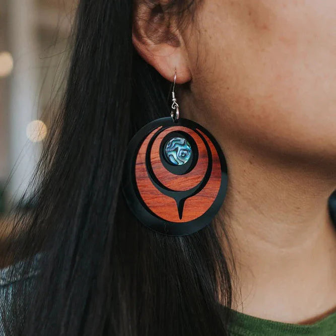 Owl Eye Design by Copper Canoe Woman