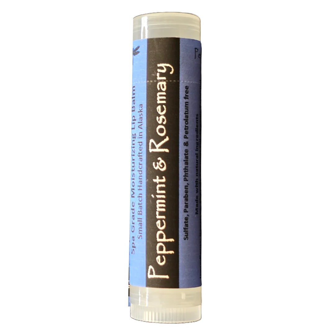 Peppermint & Rosemary Lip Balm – Refreshing & Revitalizing