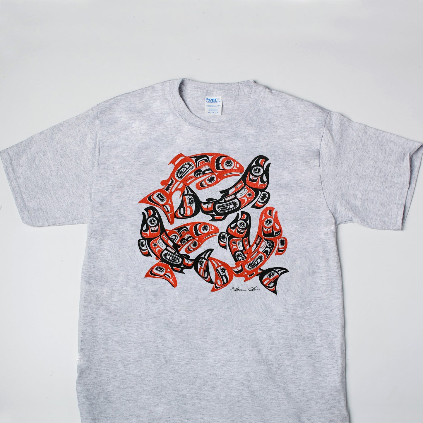 Marvin Oliver Salmon Tee